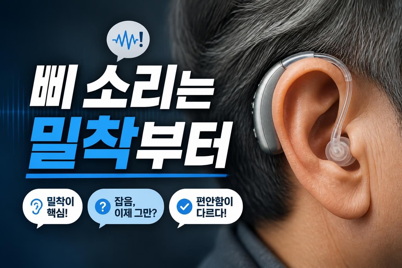 광주 보청기 하울링 소음이 반복된다면, 집에서 점검할 4가지