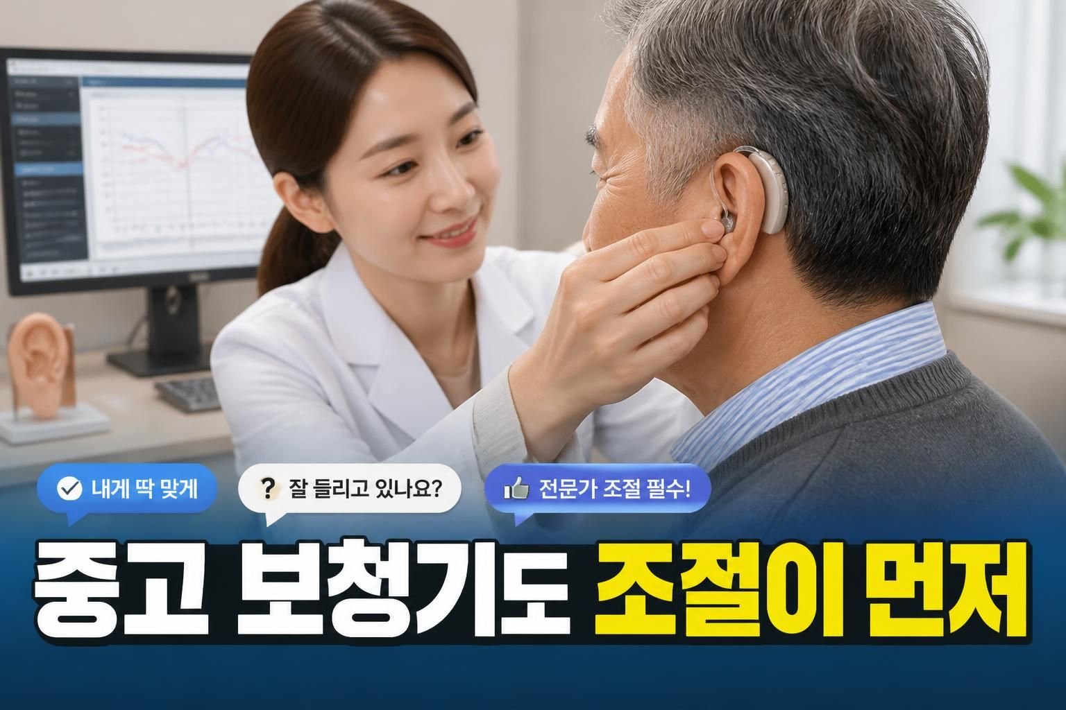 보청기 중고 구매, 가격이 낮아도 맞춤 조절을 따져봐야 하는 이유