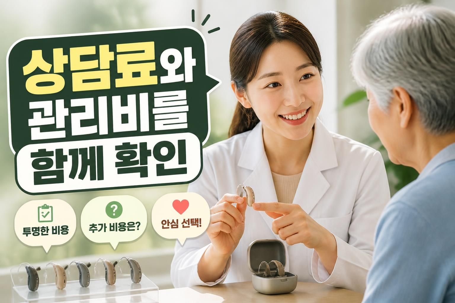 광주 보청기 첫 상담 비용, 결제 전에 확인할 3가지