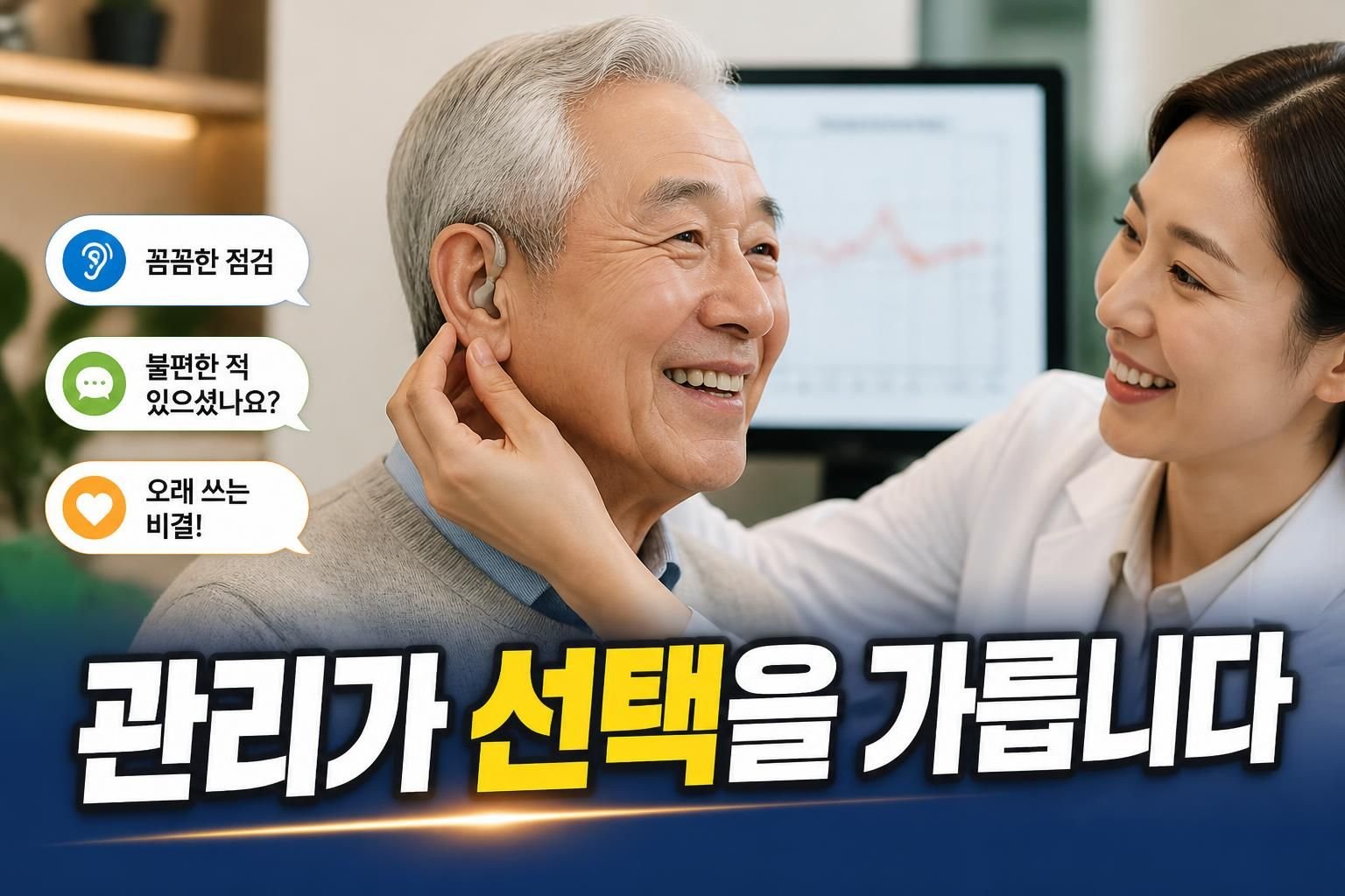 보청기 렌탈과 구매, 초기 가격보다 사후 관리에서 갈리는 선택